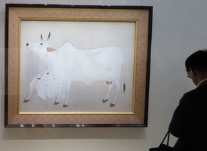 奥村土牛《聖牛》